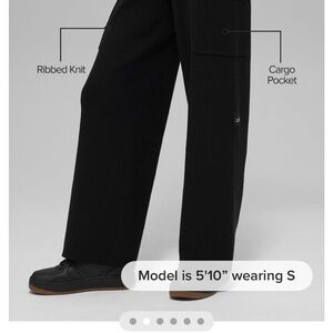 Alo Scholar Knit Cargo Pants size S